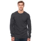 Big & Tall Sonoma Goods For Life&trade; Performance Thermal Henley, Men's, Size: Xxl Tall, Black