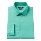 Men's Apt. 9&reg; Slim-fit Flex Collar Dress Shirt, Size: 15.5-34/35, Turquoise/blue (turq/aqua)