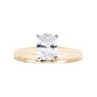 Evergreen Diamonds 1 Carat T.w. Igl Certified Lab-created Diamond Solitaire Engagement Ring, Women's, Size: 8, White