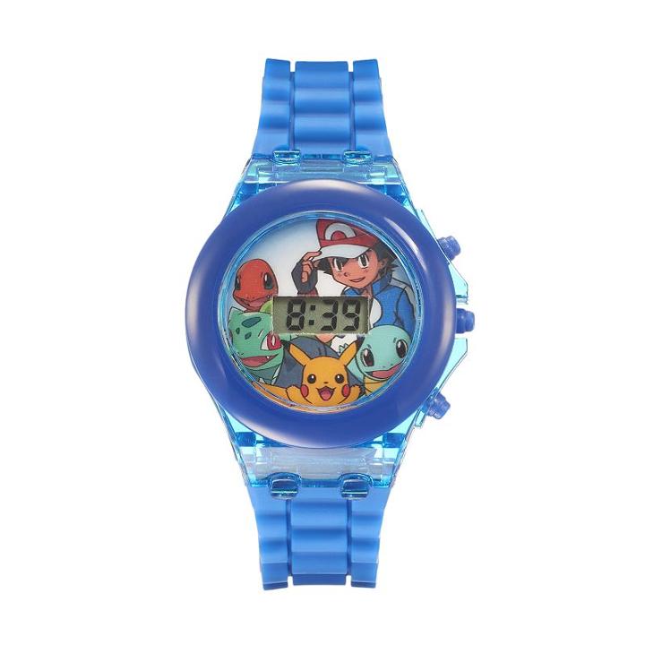 Pokmon Kids' Digital Light-up Watch, Boy's, Size: Medium, Blue
