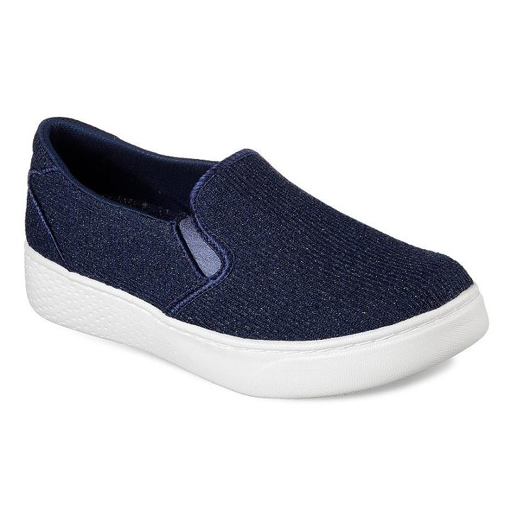 Skechers Super Cup Women's Sneakers, Size: 9, Blue (navy)