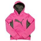 Girls 4-6x Puma Hoodie, Girl's, Size: 6x, Brt Pink