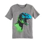 Boys 4-10 Jumping Beans&reg; Dinosaur T-rex Head Graphic Tee, Size: 8, Grey