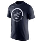 Men's Nike Villanova Wildcats Basketball Tee, Size: Xl, Blue (navy)