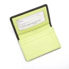 Royce Leather Deluxe Id Business Card Case, Adult Unisex, Green