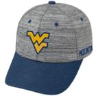 Adult West Virginia Mountaineers Backstop Snapback Cap, Men's, Med Grey