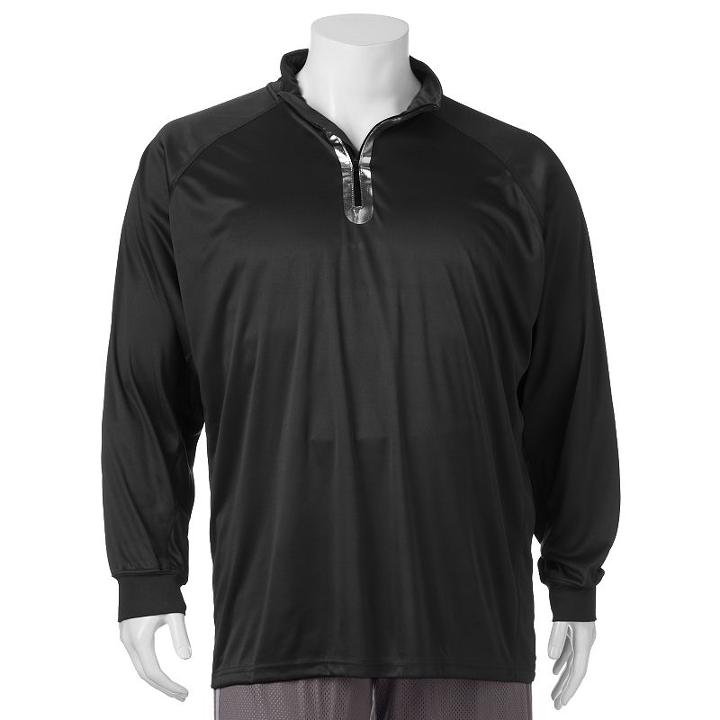 Big & Tall Russell Quarter-zip Pullover, Men's, Size: Xl Tall, Dark Brown