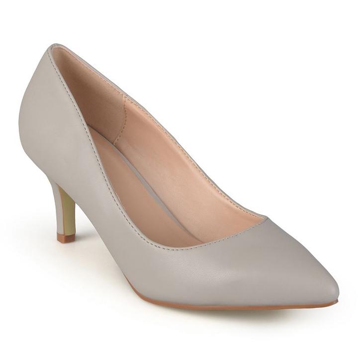 Journee Collection Tina Women's High Heels, Girl's, Size: 8.5, Grey