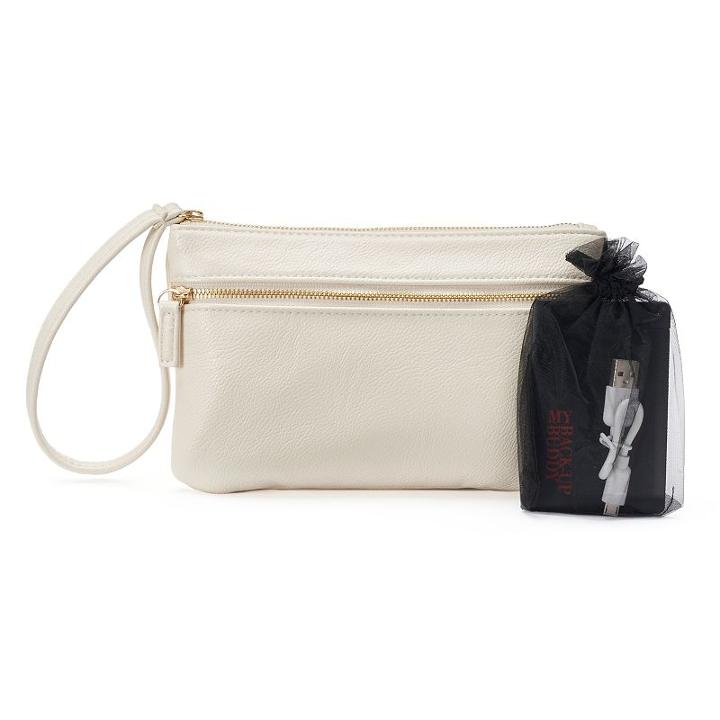 Apt. 9&reg; My Back-up Buddy Smartphone Charging Wristlet, Women's, Natural