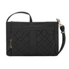 Travelon Anti-theft Signature Quilted Slim Bag, Women's, Black