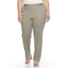 Plus Size Croft & Barrow&reg; Tapered Chino Pants, Women's, Size: 24 W, Green