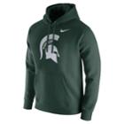 Men's Nike Michigan State Spartans Club Hoodie, Size: Small, Green