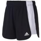 Girls 7-16 Adidas Colorblock Mesh Shorts, Girl's, Size: Xs, Black