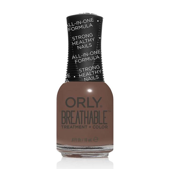 Orly Breathable Treatment & Color Nail Polish - Down To Earth, Beige Oth