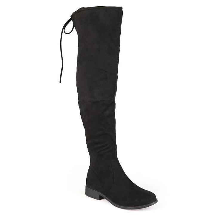 Journee Collection Mount Women's Over-the-knee Boots, Girl's, Size: 6 Wc, Black