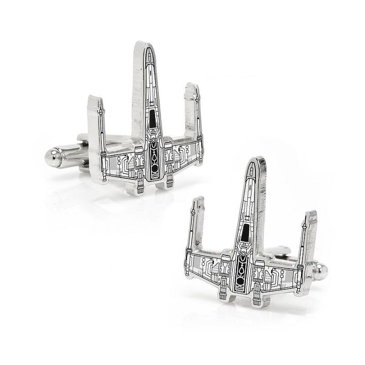 Star Wars X-wing Starfighter Blueprint Cuff Links, Men's, Multicolor