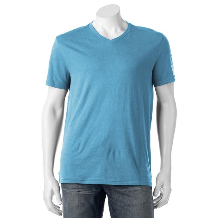 Men's Sonoma Goods For Life&trade; Everyday Classic-fit Tee, Size: Xl, Med Blue