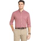 Big & Tall Izod Sport Flex Plaid Button-down Shirt, Men's, Size: 3xl Tall, Orange Oth