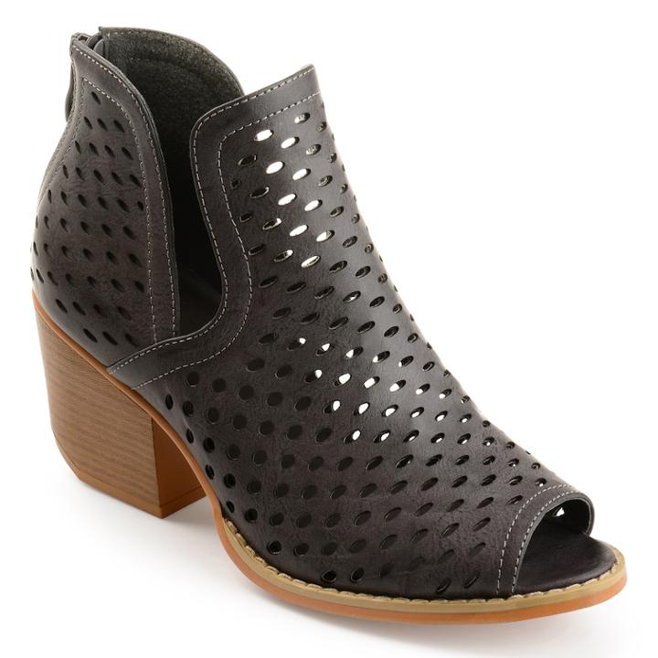 Journee Collection Alaric Women's Ankle Boots, Size: Medium (9.5), Grey