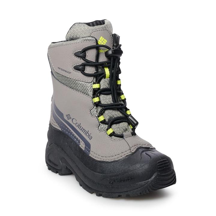 Columbia Bugaboot Iv Boys' Waterproof Winter Boots, Size: 3, Oxford