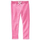 Girls 4-8 Oshkosh B'gosh&reg; Solid Ribbed Waist Skinny Pants, Girl's, Size: 6x, Pink