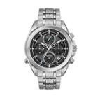 Bulova Men's Precisionist Stainless Steel Chronograph Watch - 96b260, Grey