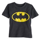 Toddler Boy Jumping Beans&reg; Dc Comics Batman Scribble Logo Graphic Tee, Size: 2t, Dark Grey