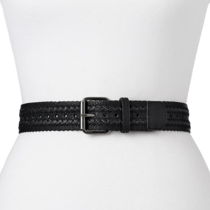 Women's Sonoma Goods For Life&trade; Perforated Braided Belt, Size: Xl, Oxford