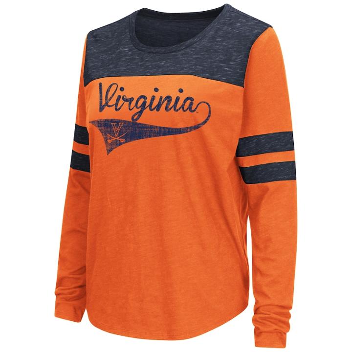 Women's Virginia Cavaliers My Way Tee, Size: Small, Orange