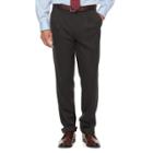 Men's Chaps Classic-fit Performance Pleated Dress Pants, Size: 40x30, Black