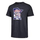 Men's '47 Brand Minnesota Twins Throwback Tee, Size: Xl, Blue (navy)
