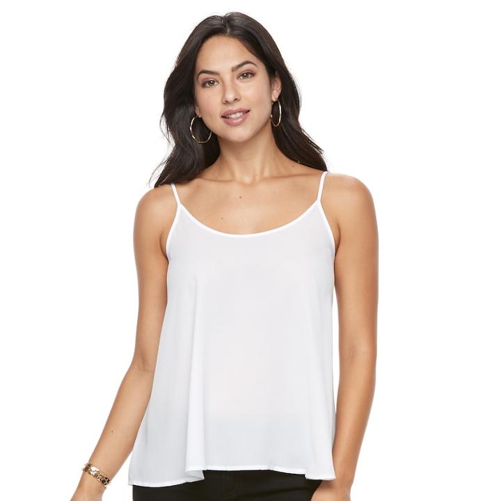 Women's Apt. 9&reg; Swing Camisole, Size: Large, Natural