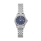 Seiko Women's Crystal Stainless Steel Watch, Silver