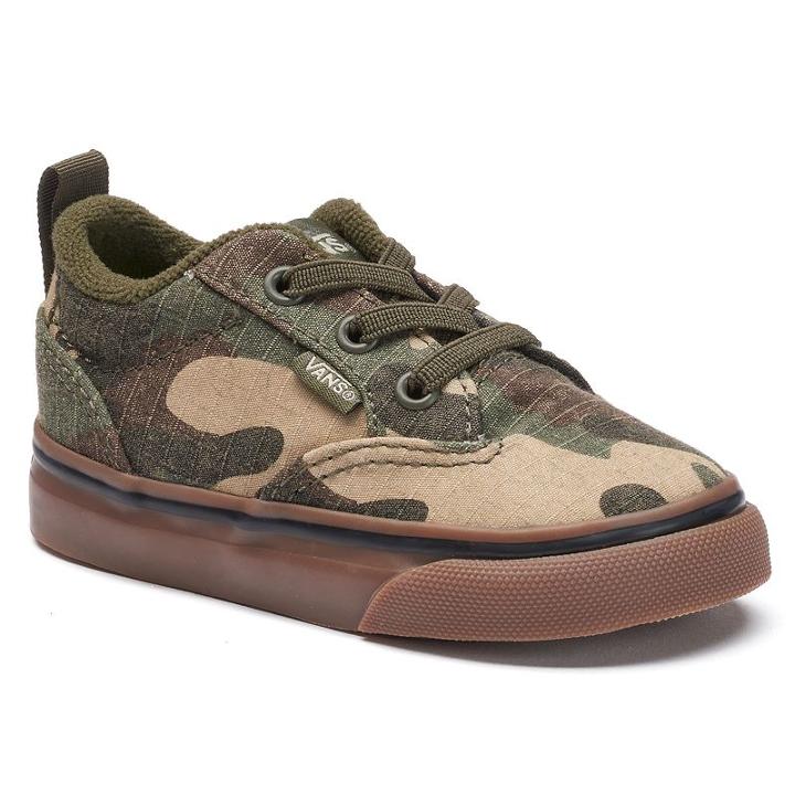 Vans Bishop Toddler Boys' Slip-on Shoes, Boy's, Size: 6 T, Med Grey