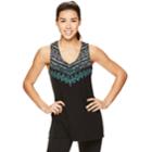 Women's Gaiam Lunar Yoga Tank, Size: Large, Oxford