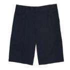 Husky Boys 10-20 French Toast Pleated-front Shorts, Size: 12 Husky, Blue (navy)
