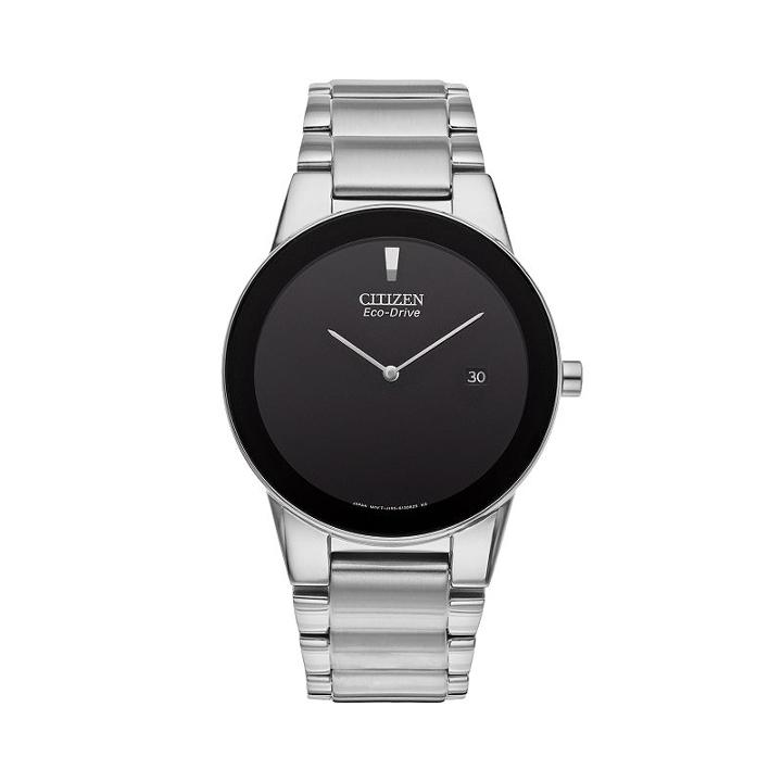 Citizen Men's Eco-drive Axiom Stainless Steel Watch - Au1060-51e, Size: Large, Silver