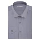 Big & Tall Van Heusen Regular-fit Flex Collar Pincord Wrinkle-free Dress Shirt, Men's, Size: 16.5 35/6t, Grey Other