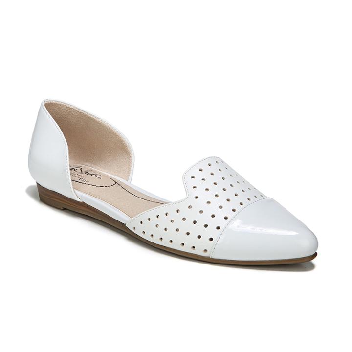 Lifestride Quiz Women's Flats, Size: Medium (9), White