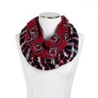 Women's Zoozatz South Carolina Gamecocks Logo Plaid Infinity Scarf, Multicolor