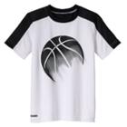 Boys 4-10 Jumping Beans&reg; Play Cool Sporty Graphic & Mesh Tee, Boy's, Size: 5, White