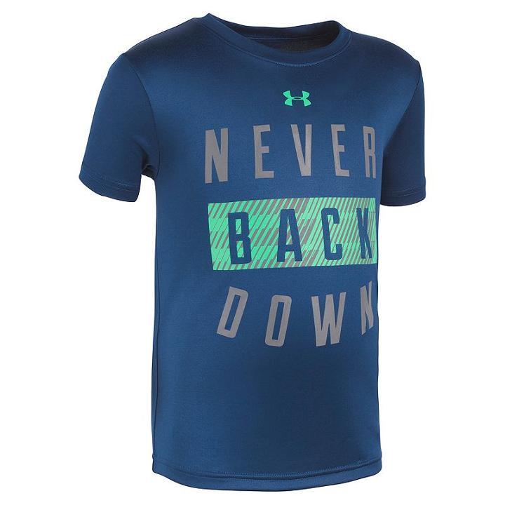 Boys 4-7 Under Armour Never Back Down Tee, Boy's, Size: 6, Brt Blue