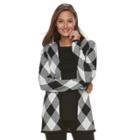 Women's Croft & Barrow&reg; Cardigan Sweater, Size: Xl, Oxford