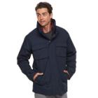 Men's Izod Radiance 3-in-1 Hooded Systems Jacket, Size: Medium, Dark Blue