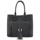 Sonoma Goods For Life&trade; Ruby Tassel Satchel, Women's, Black