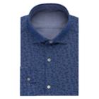 Men's Van Heusen Flip-it Slim Fit Reversible Dress Shirt, Size: S 32-33, Dark Blue