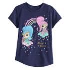 Girls 4-10 Jumping Beans&reg; Shimmer & Shine Always Shining Tee, Size: 7, Blue (navy)