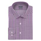 Men's Arrow Slim-fit Wrinkle-free Dress Shirt, Size: 18-34/35, Brt Purple
