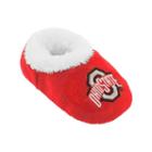 Baby Ohio State Buckeyes Slippers, Infant Unisex, Size: 6-9 Months, Red
