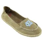 Women's Campus Cruzerz North Carolina Tar Heels Cabo Slip-on Shoes, Size: 7, Beig/green (beig/khaki)
